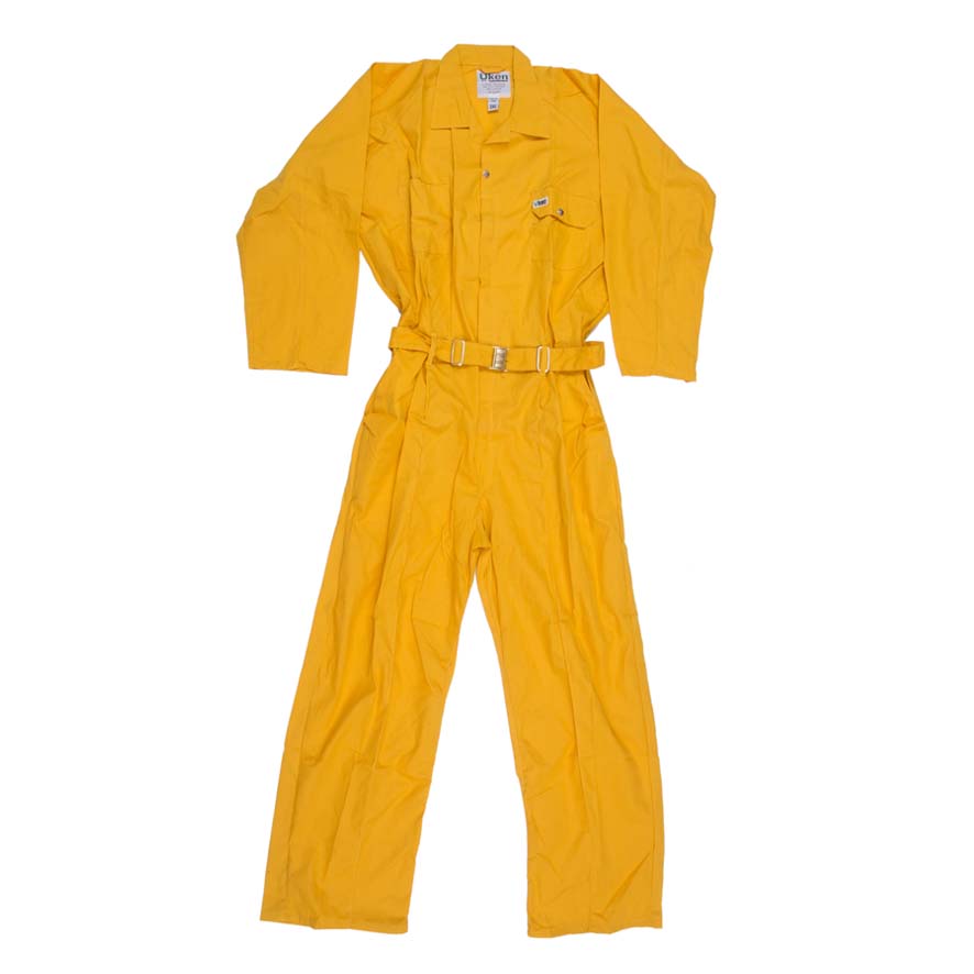 Coverall Yellow Small,medium,large,xl,xxl