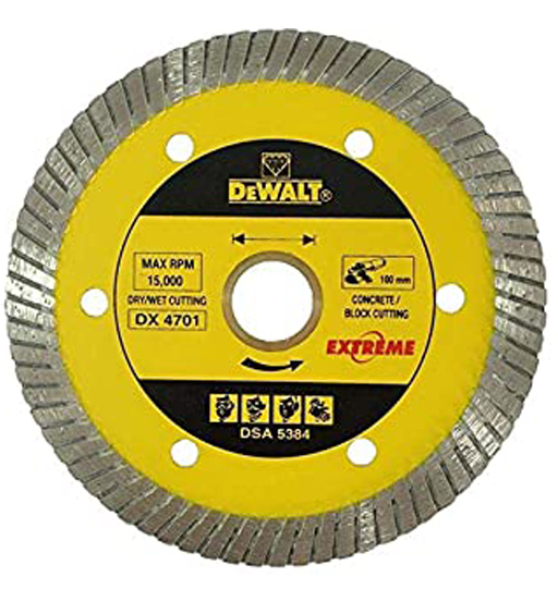 Dewalt Diamond Wheel Block Cutting 115 X 22.23-20 Mm