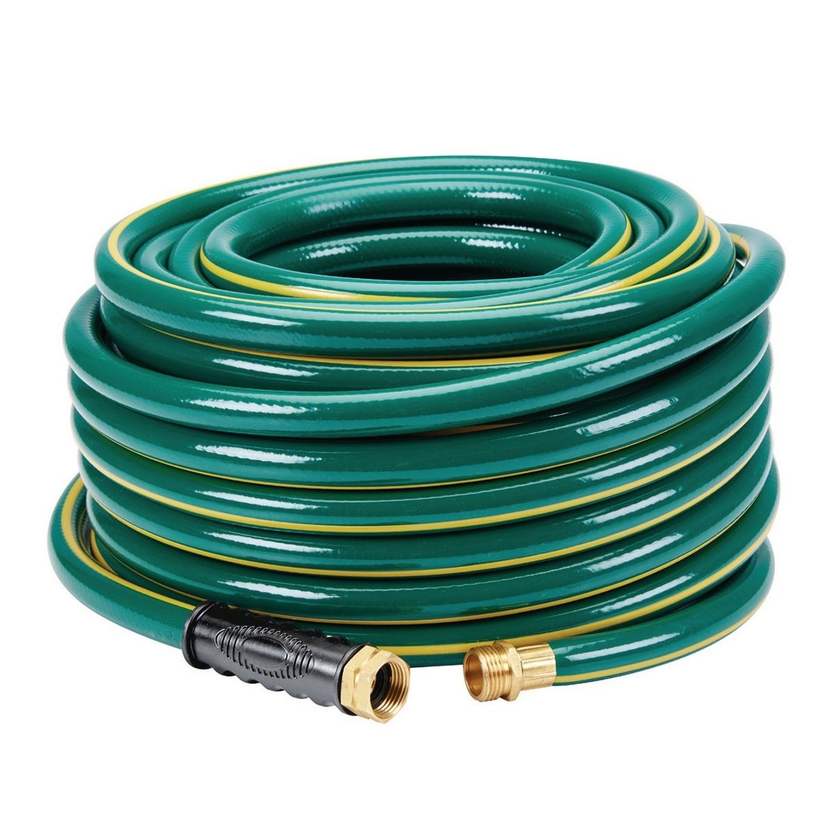 Garden Water Hose Yellow And Green 30ft