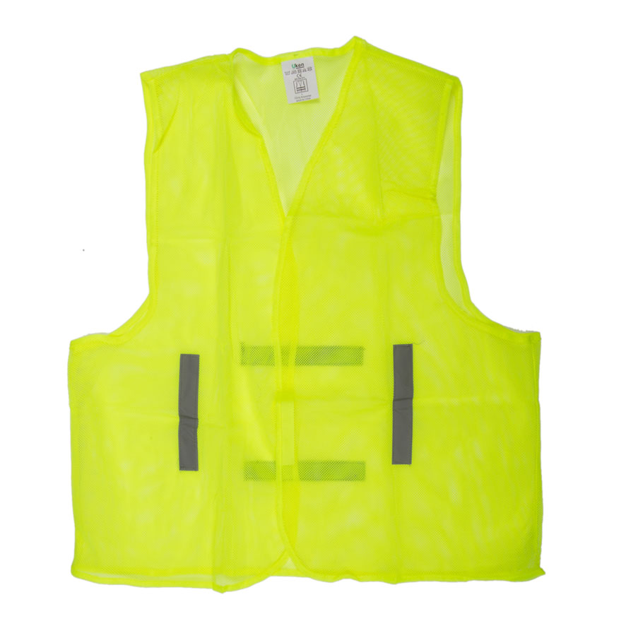 Safety Jacket Green Mesh Type – Medium