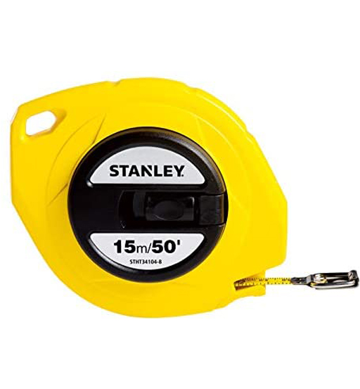 Stanley Closed Case Steel Measuring Tape 15m
