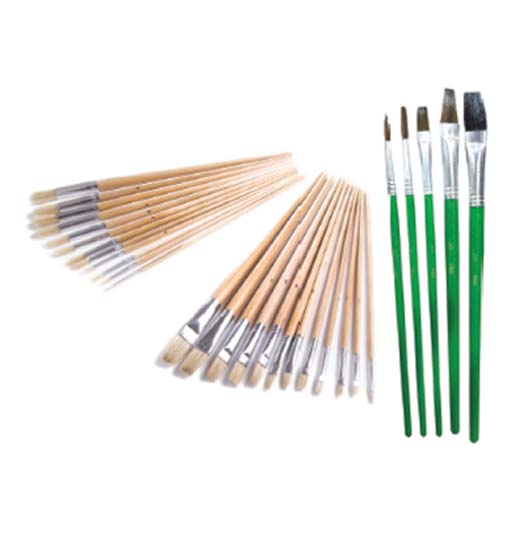 Uken Artist Brush Round Head 12pc Set