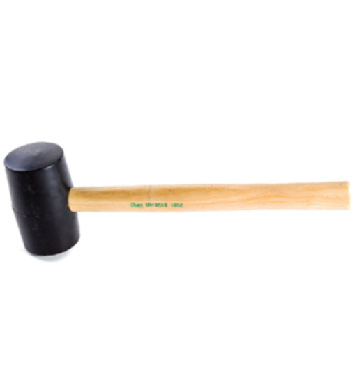 Uken Rubber Hammer 12 Oz Wood Handle