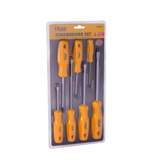 Uken Screw Driver Set 7 Pcs